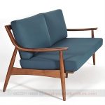 Bangku Sofa Minimalis Kayu Jati Aesthetic Untuk Ruang Tamu