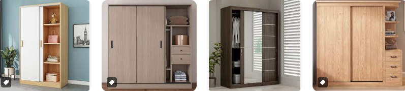 Lemari pintu sliding geser