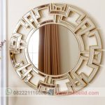 Pigura Cermin Hias Minimalis Model Motif China Klasik Bahan Kayu Jati